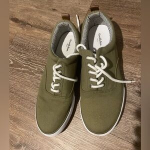 Goodfellow & Co Men's Green Lace-Up Sneakers